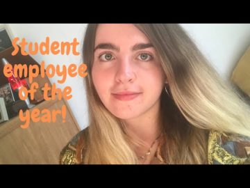 Student Employee of the Year Awards! Regional Winner, Emerald.
