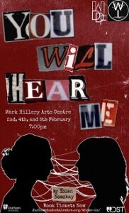 DDF You will hear me poster